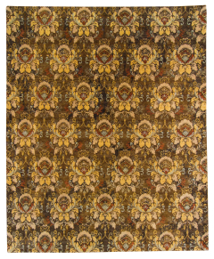 Nasrin Brown Hand Knotted Rug