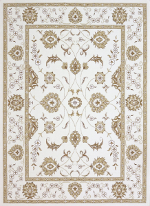 Ciragan 7001 Ivory/Ivory Wool Loomed Rug