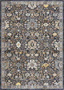 Harper 533 Dark Loomed Polyester Egyptian Rug