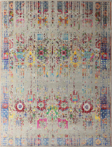 Oxidized Camel/Multi Hand Knotted Rug 8'0" x 9'10"