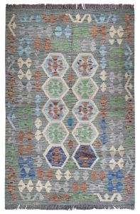 Kilim Maimana Wool Hand Knotted Pakistani Rug