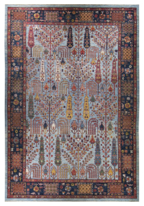 Seljuk Wool Hand Knotted Pakistani Rug