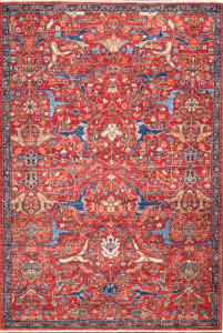 Nuristan Hand Knotted Rug 4'2" x 5'9"