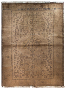 Gharaje Semi-Antique Wool Hand Knotted Persian Rug