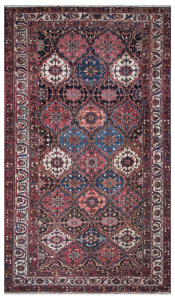 Bakhtiar Semi-Antique Wool Hand Knotted Persian Rug