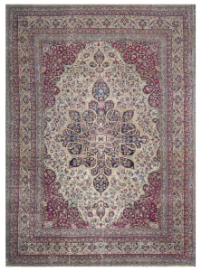 Ravar Antique Wool Hand Knotted Persian Rug