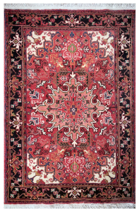 Heriz Wool Hand Knotted Persian Rug