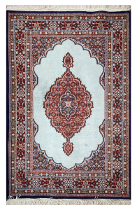 Moud Wool Hand Knotted Persian Rug