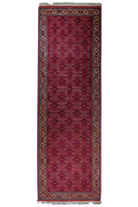 Bijar Wool Hand Knotted Runner Persian Rug