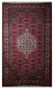 Bijar Wool Hand Knotted Persian Rug