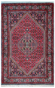 Bijar Wool Hand Knotted Persian Rug