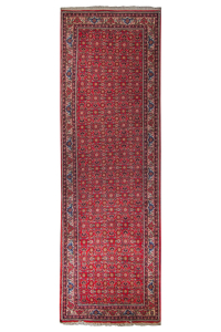 Bijar Wool Hand Knotted Runner Persian Rug