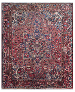 Bakhtiar Semi-Antique Wool Hand Knotted Persian Rug