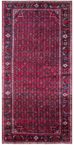 Hamadan Wool Hand Knotted Persian Rug