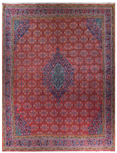 Bijar Wool Hand Knotted Persian Rug