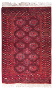 Torkman Wool Hand Knotted Persian Rug