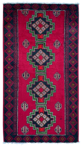 Baluch Wool Hand Knotted Persian Rug