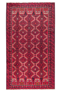 Baluch Wool Hand Knotted Persian Rug