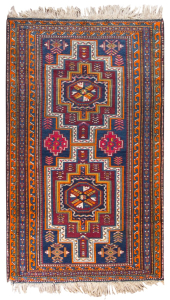 Hamadan Wool Hand Knotted Persian Rug