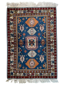 Shirvan Wool Hand Knotted Persian Rug