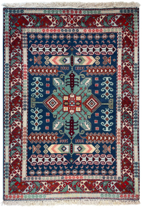 Shirvan Wool Hand Knotted Persian Rug