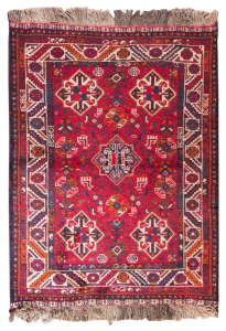 Shiraz Wool Hand Knotted Persian Rug