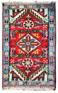 Roudbar Wool Hand Knotted Persian Rug