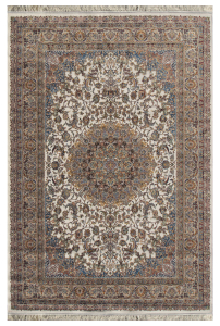 Farsan Shah Abbas Cream Persian Rug