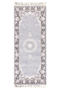 Lian Pardis Gray Runner Persian Rug