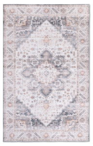 Toni 4 Faded Geometric Printed Rug