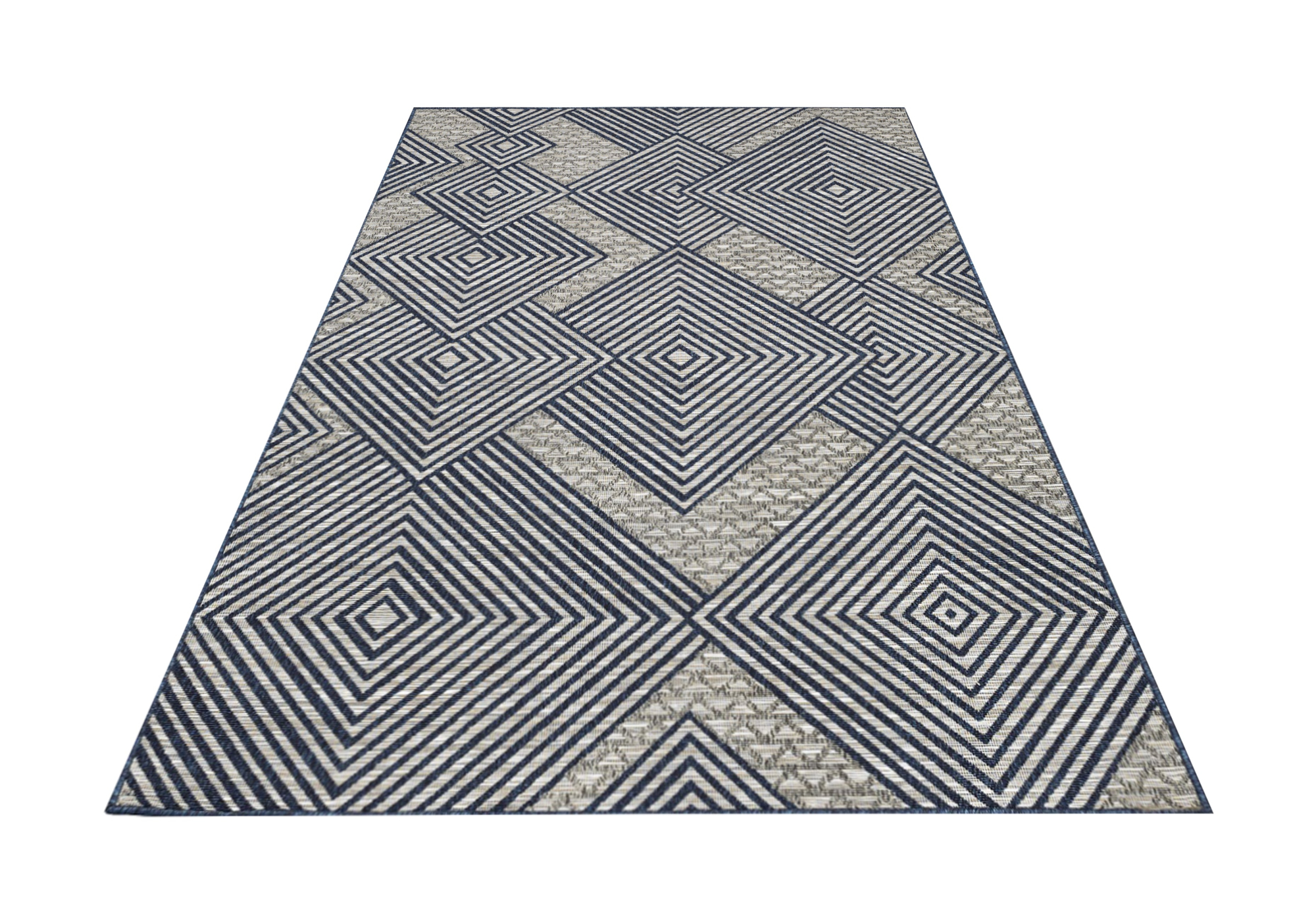 Odessa Outdoor Natural Grey Loomed Rug-Area rug for living room, dining area, and bedroom