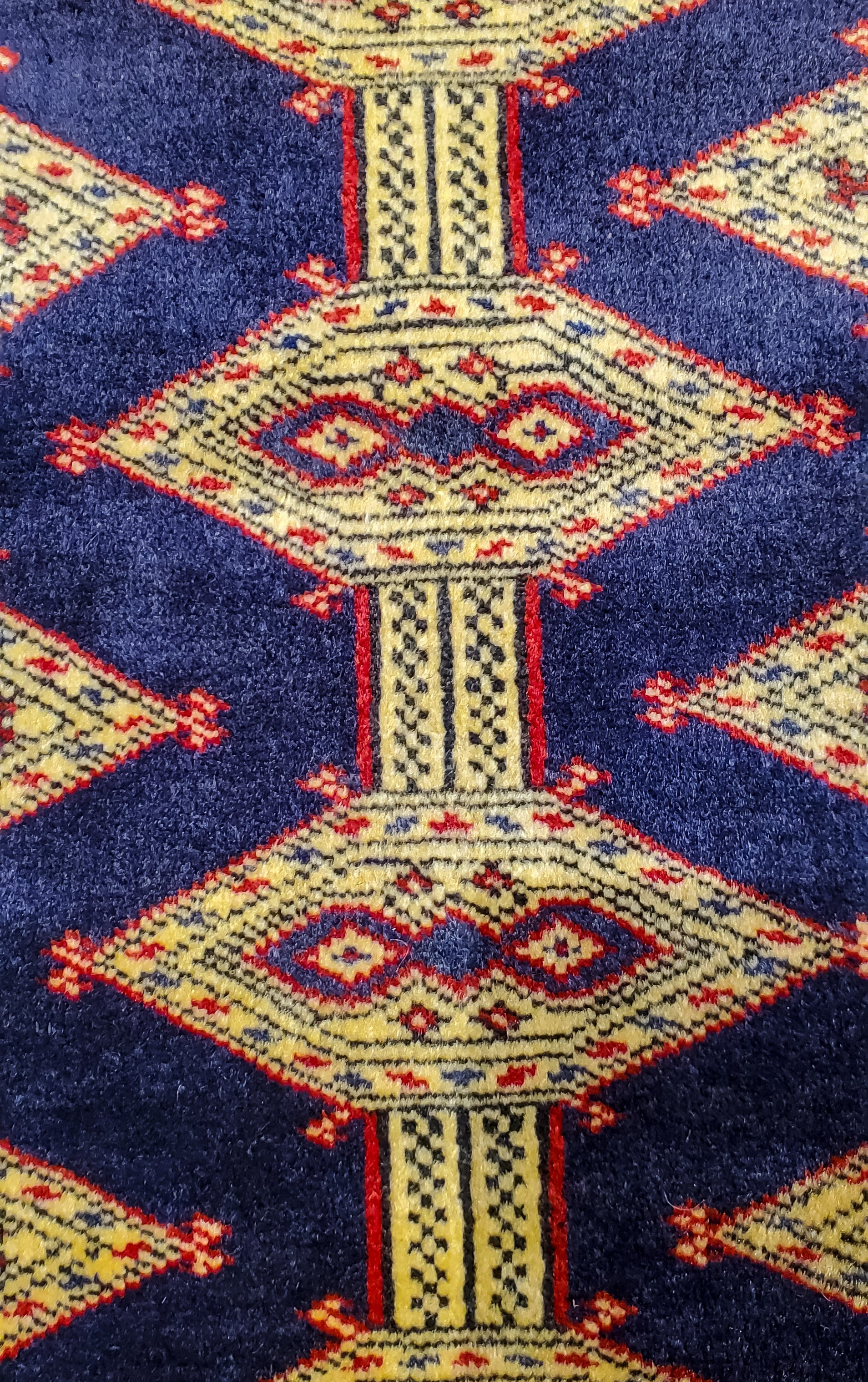 Baluch Hand Knotted Square Rug 3'10
