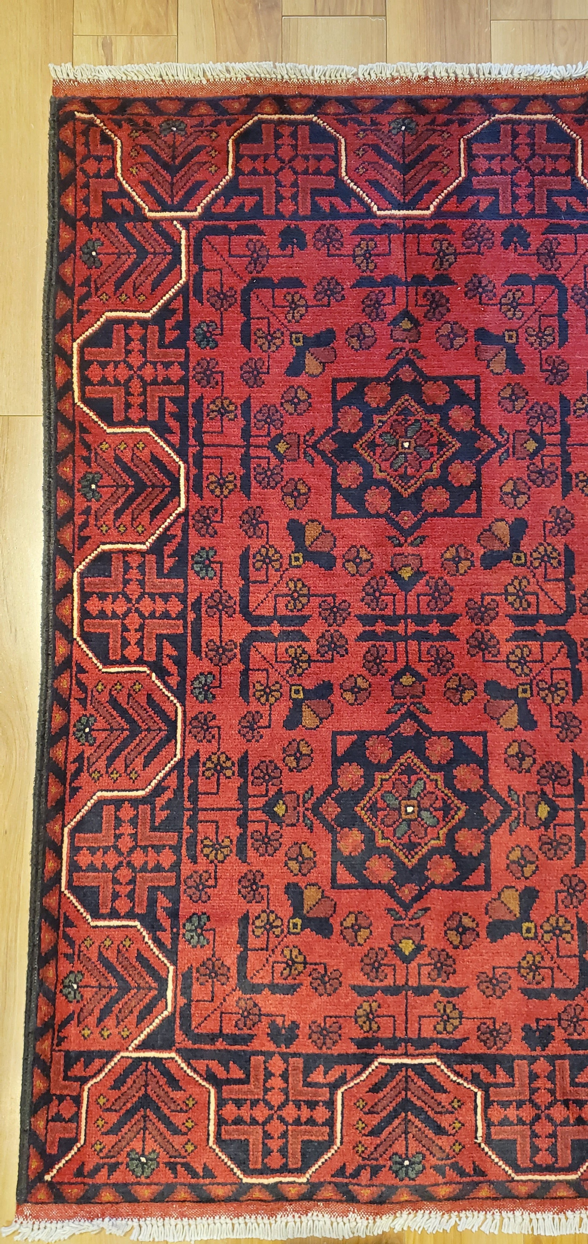 Khal Mohammadi Hand Knotted Rug 2'7