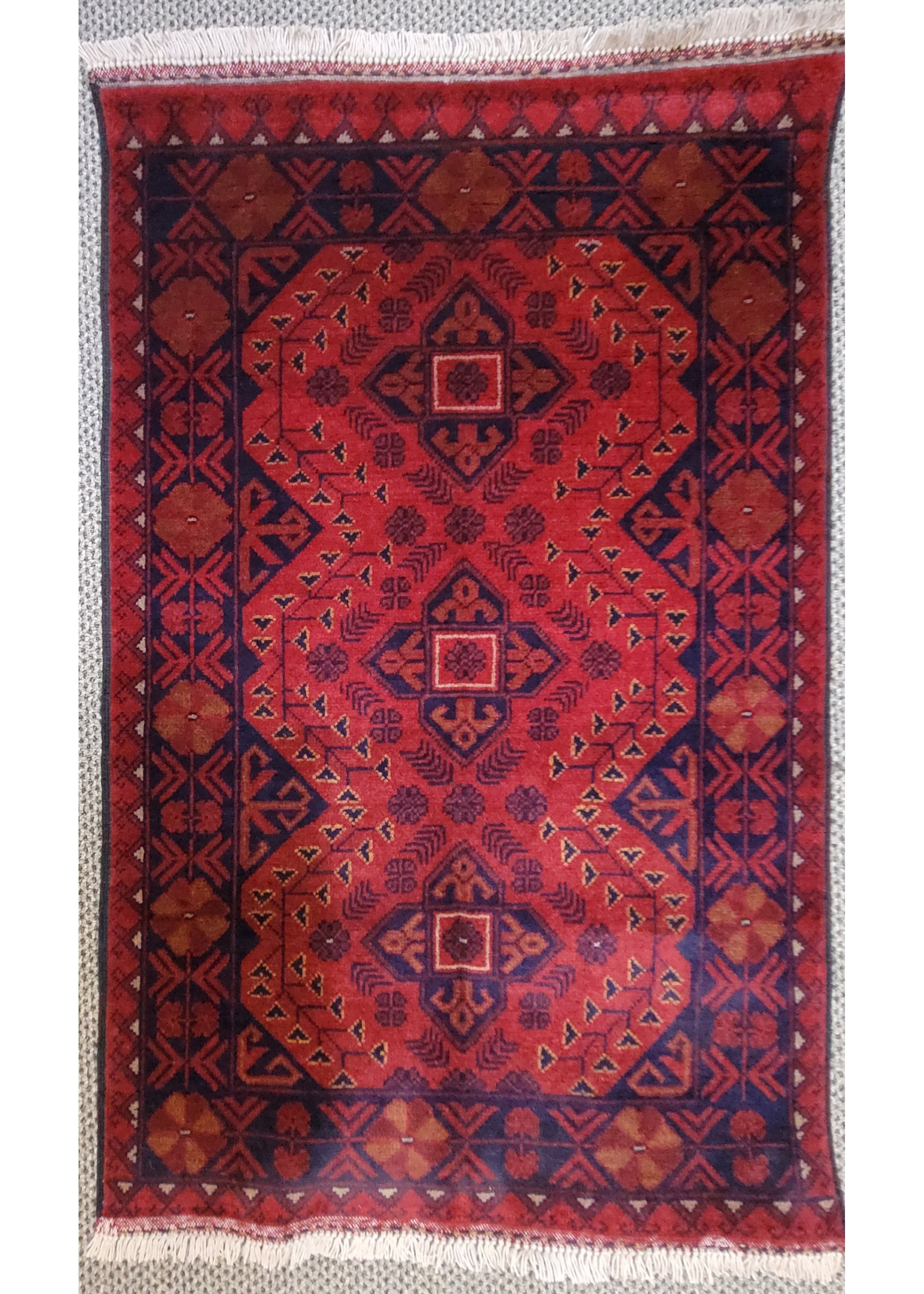 Khal Mohammadi Hand Knotted Rug 2'6