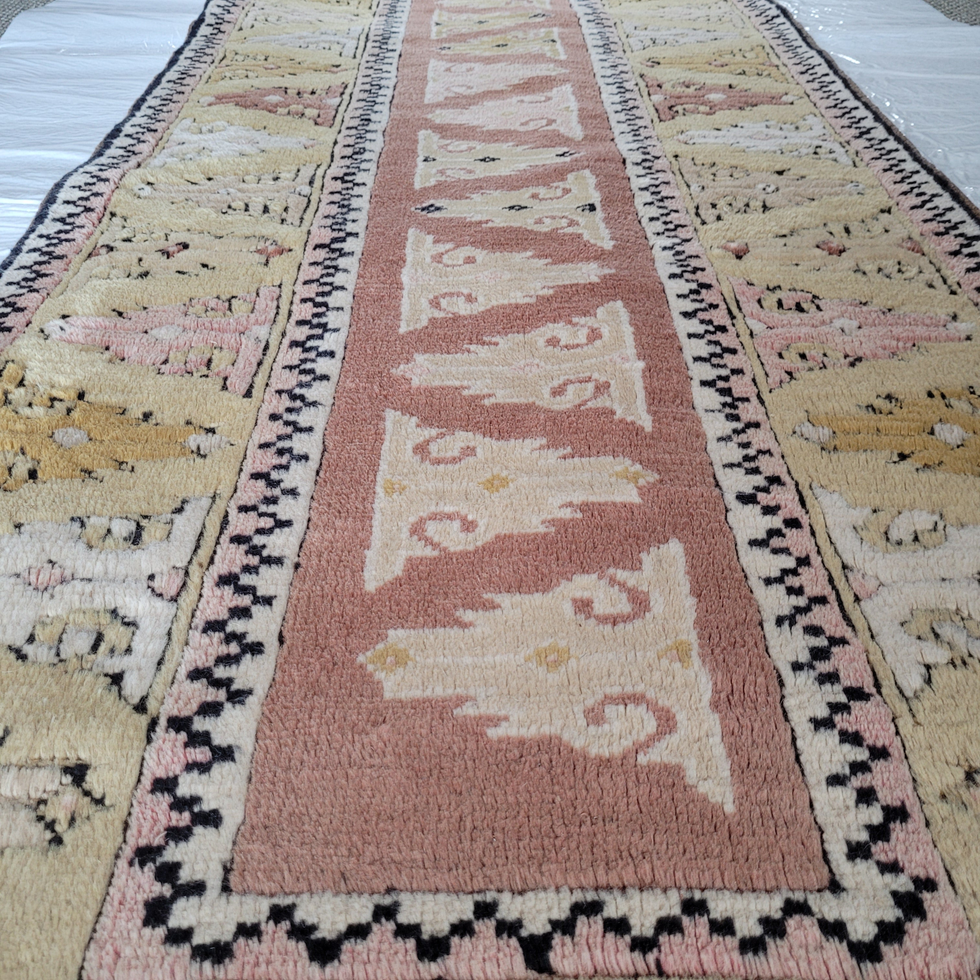 Milas Hand Knotted Runner Rug 2'5