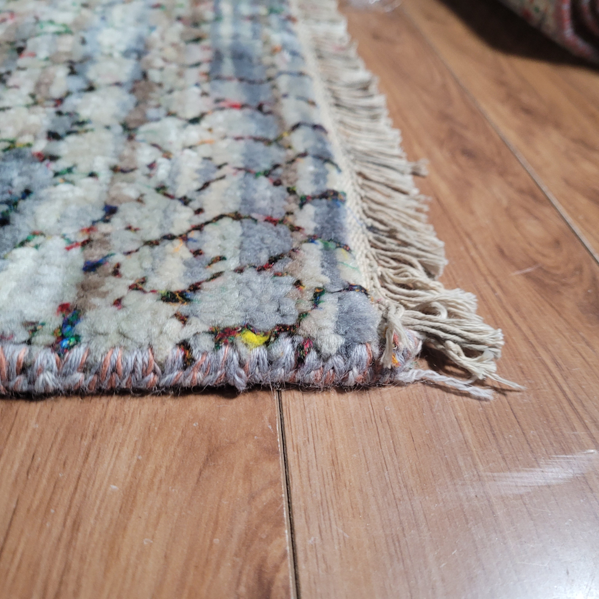 Grass Multi Hand Knotted Rug 9'2