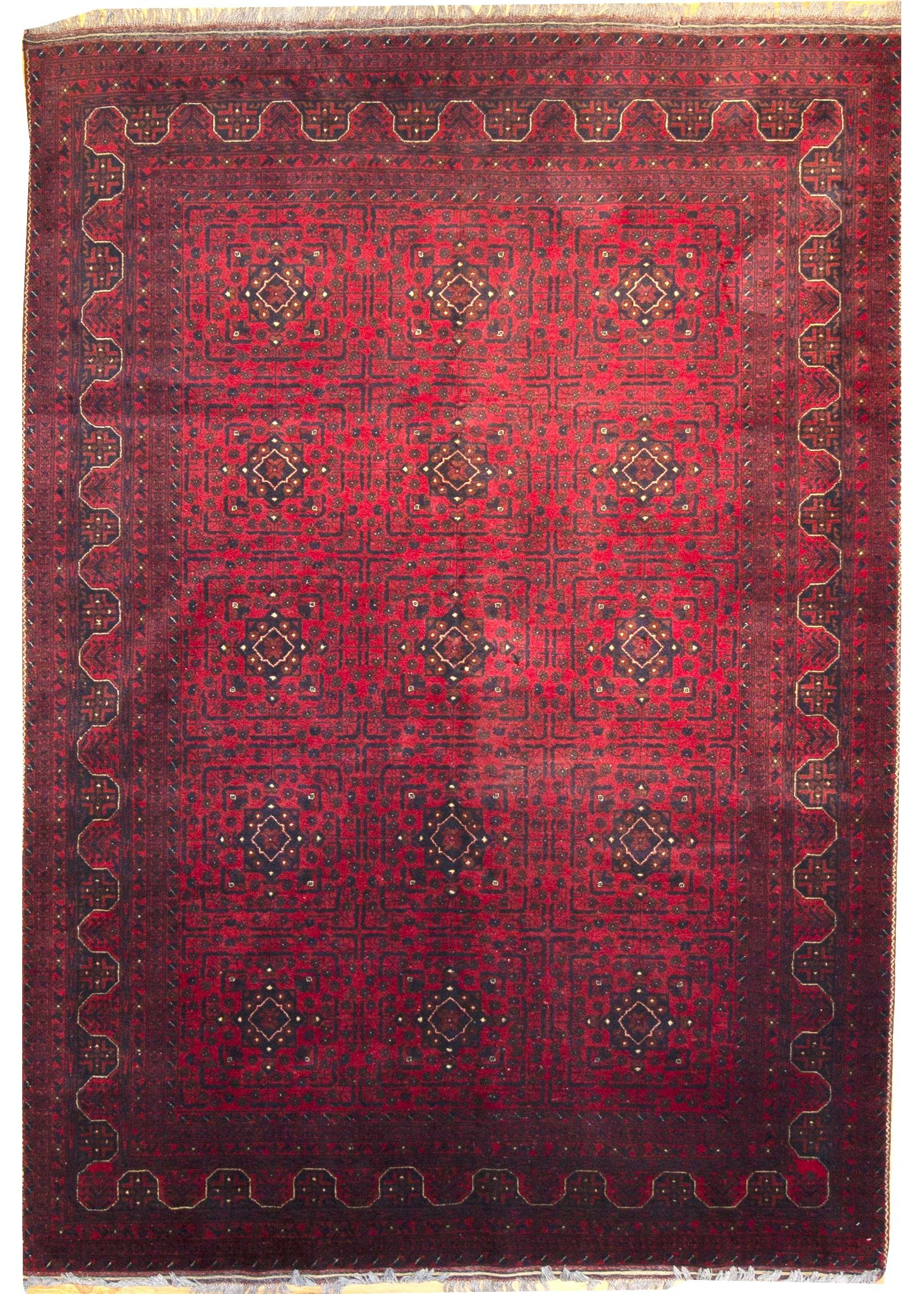 Khal Mohammadi Fine Hand Knotted Rug 6'8