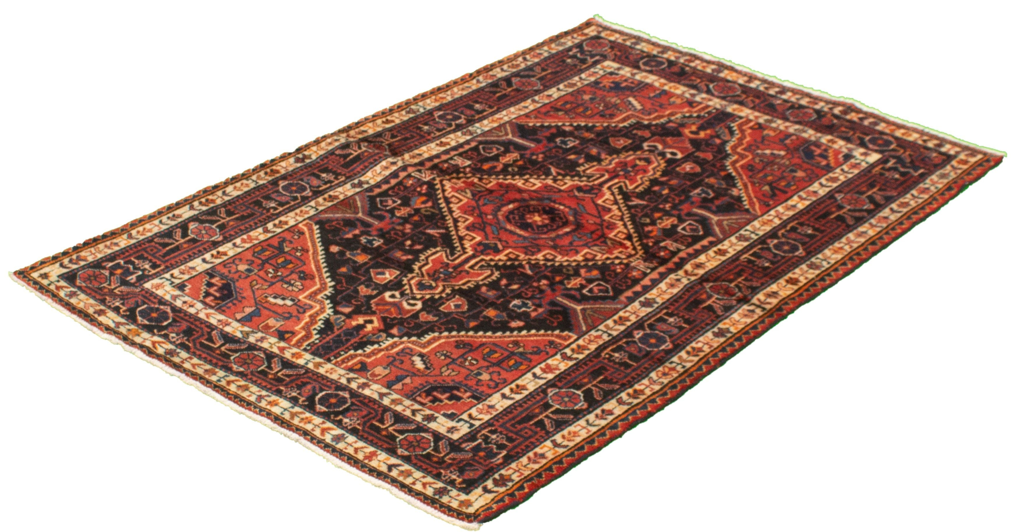 Touserkan Hand Knotted Rug 4'9