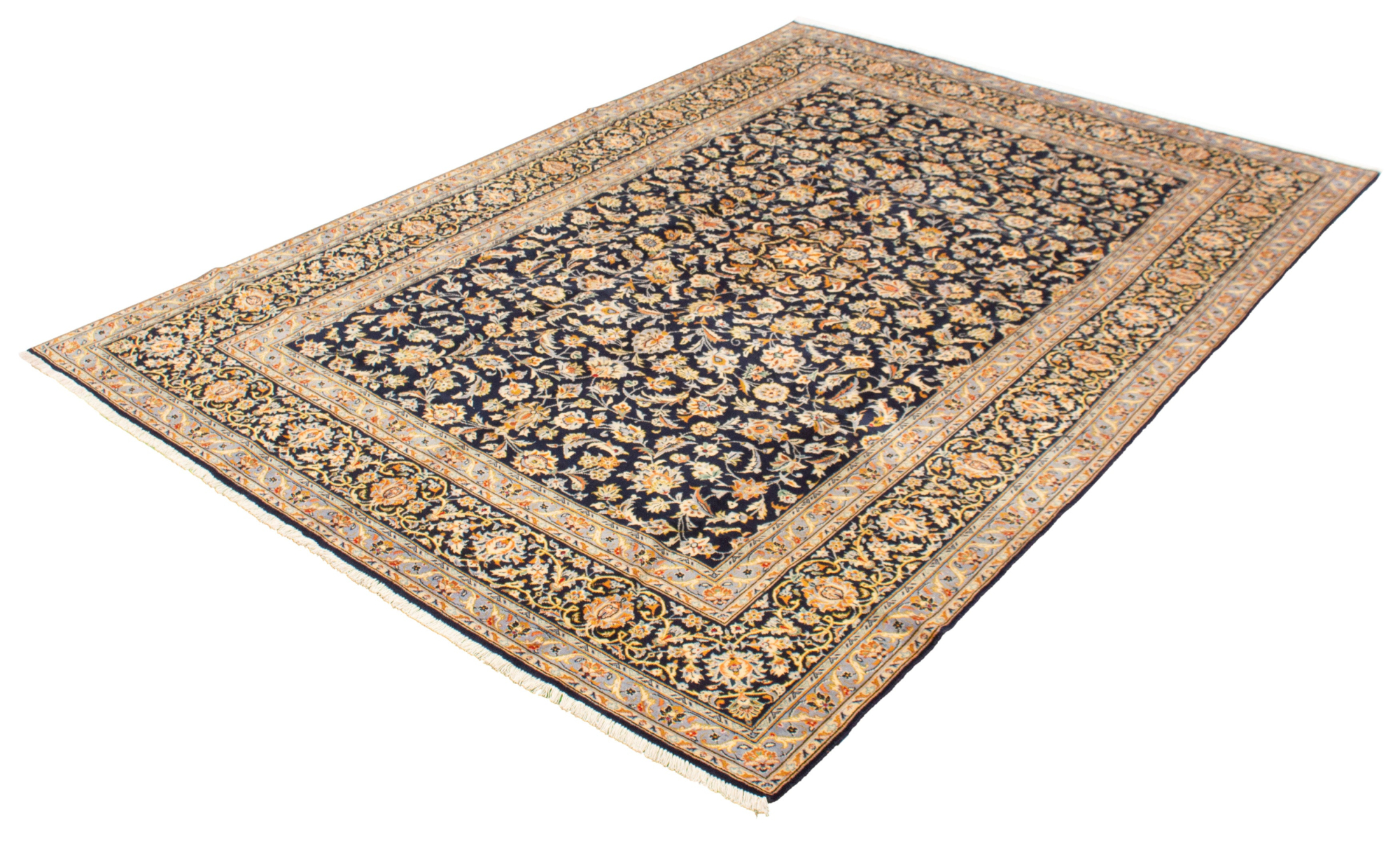 Kashan Hand Knotted Rug 8'4