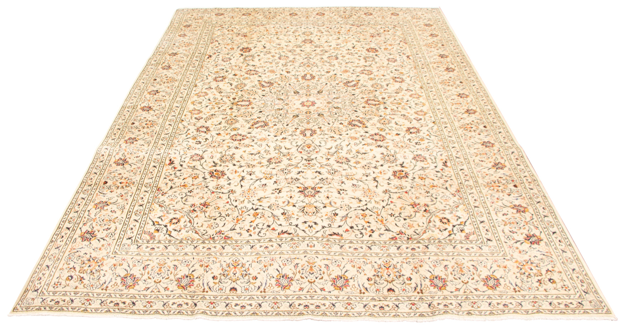 Kashan Hand Knotted Rug 9'2