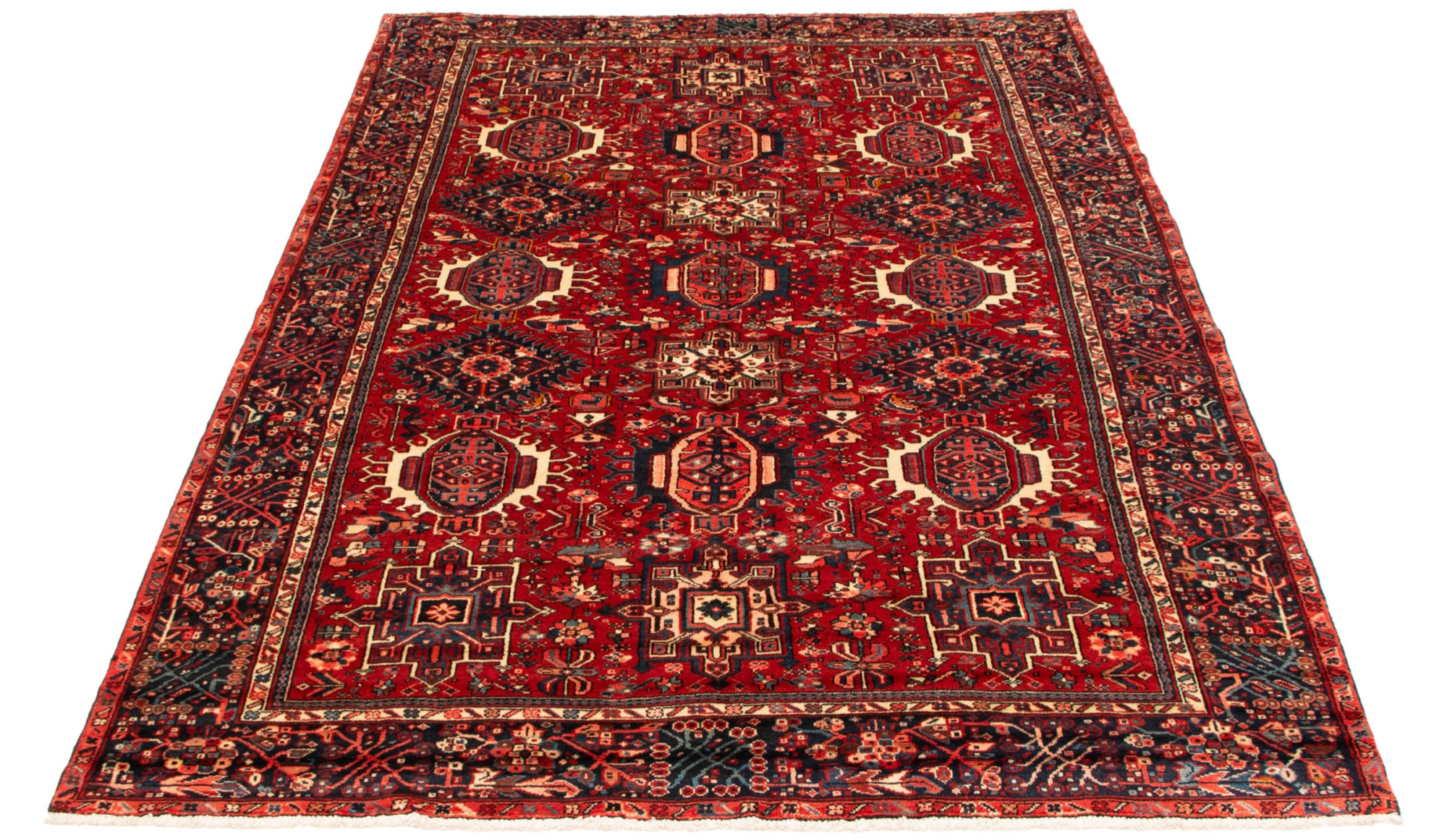 Gharajeh Hand Knotted Rug 7'9