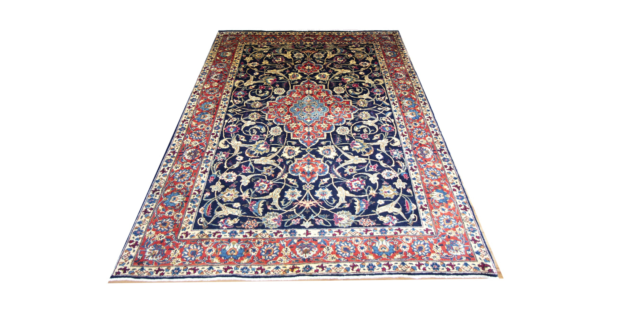 Area rug for living space and any room. Floor decor, rugs and carpets from Tabrizi Rugs. Mahalat 460 - 6'4
