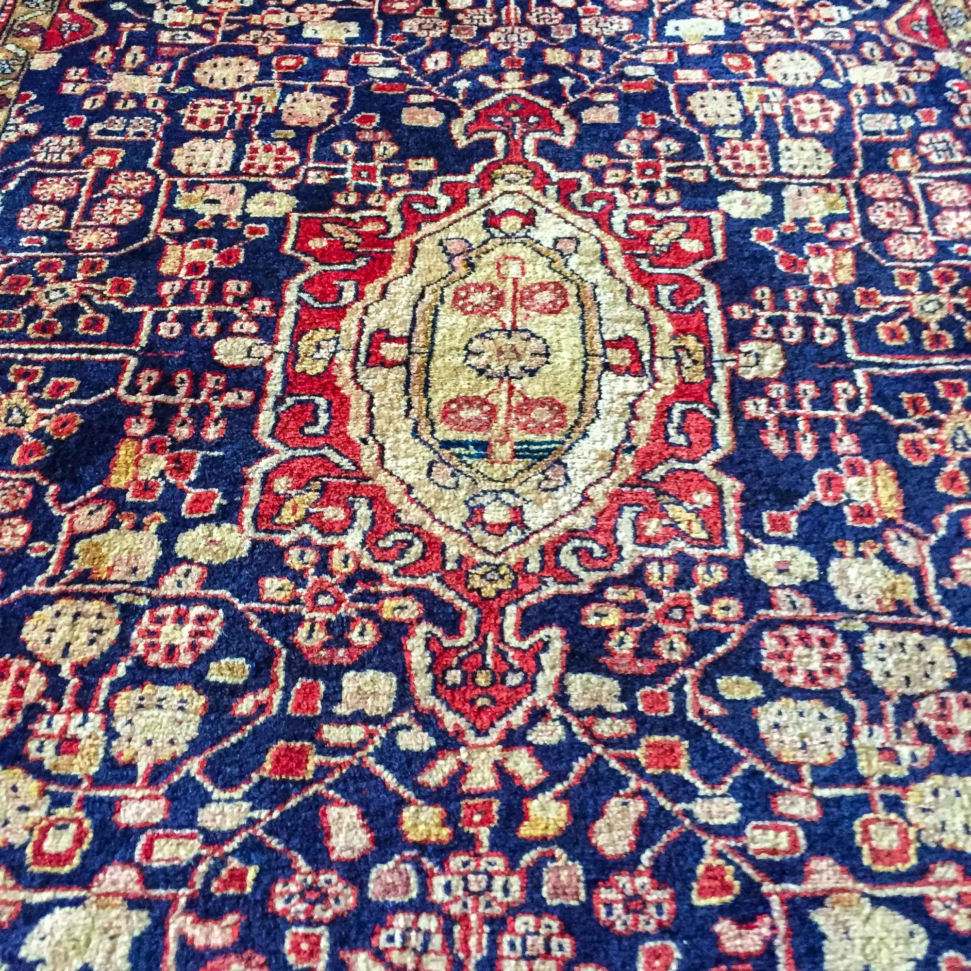 Malayer Hand Knotted Rug 3'6