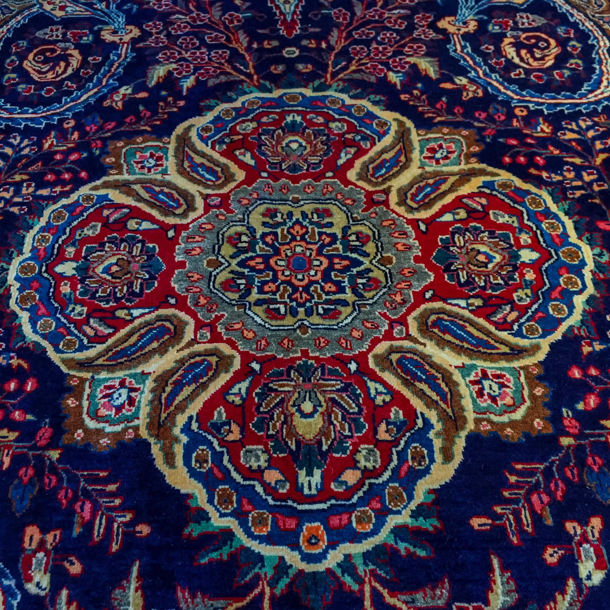 Mahal Hand Knotted Rug 7'10