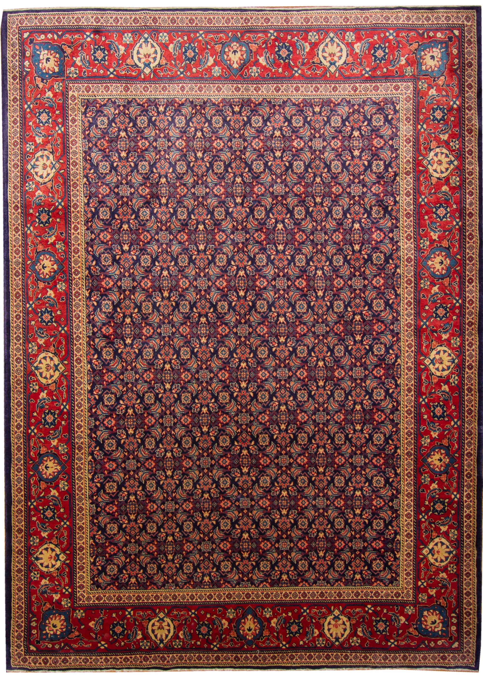 Mahal Hand Knotted Rug 7'7