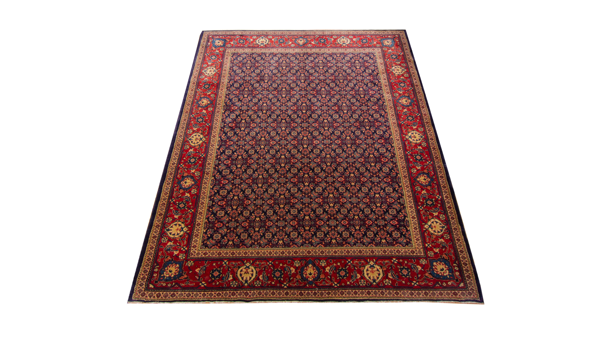Mahal Hand Knotted Rug 7'7