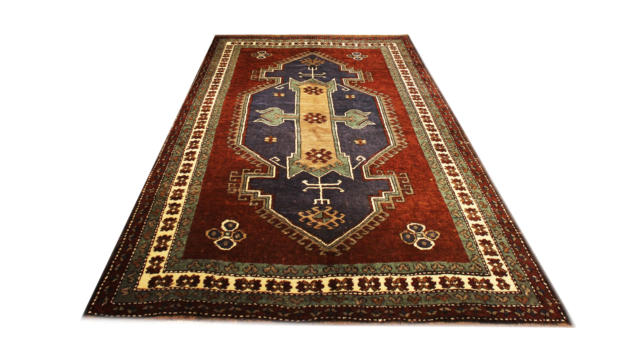 Area rug for living space and any room. Floor decor, rugs and carpets from Tabrizi Rugs. Kazak - 5'1