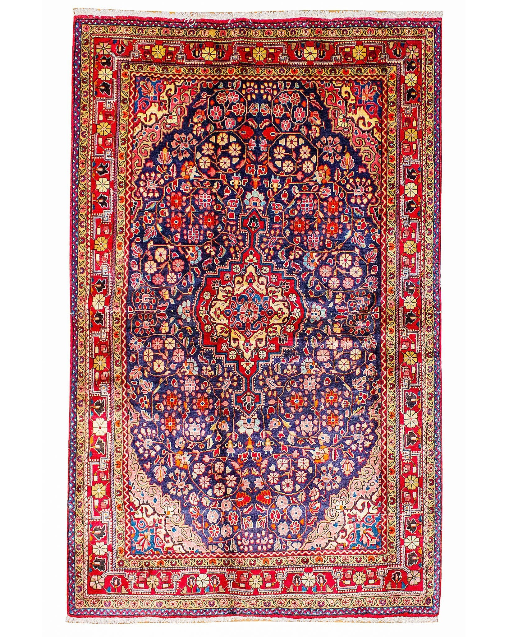 Jozan Hand Knotted Rug 4'4