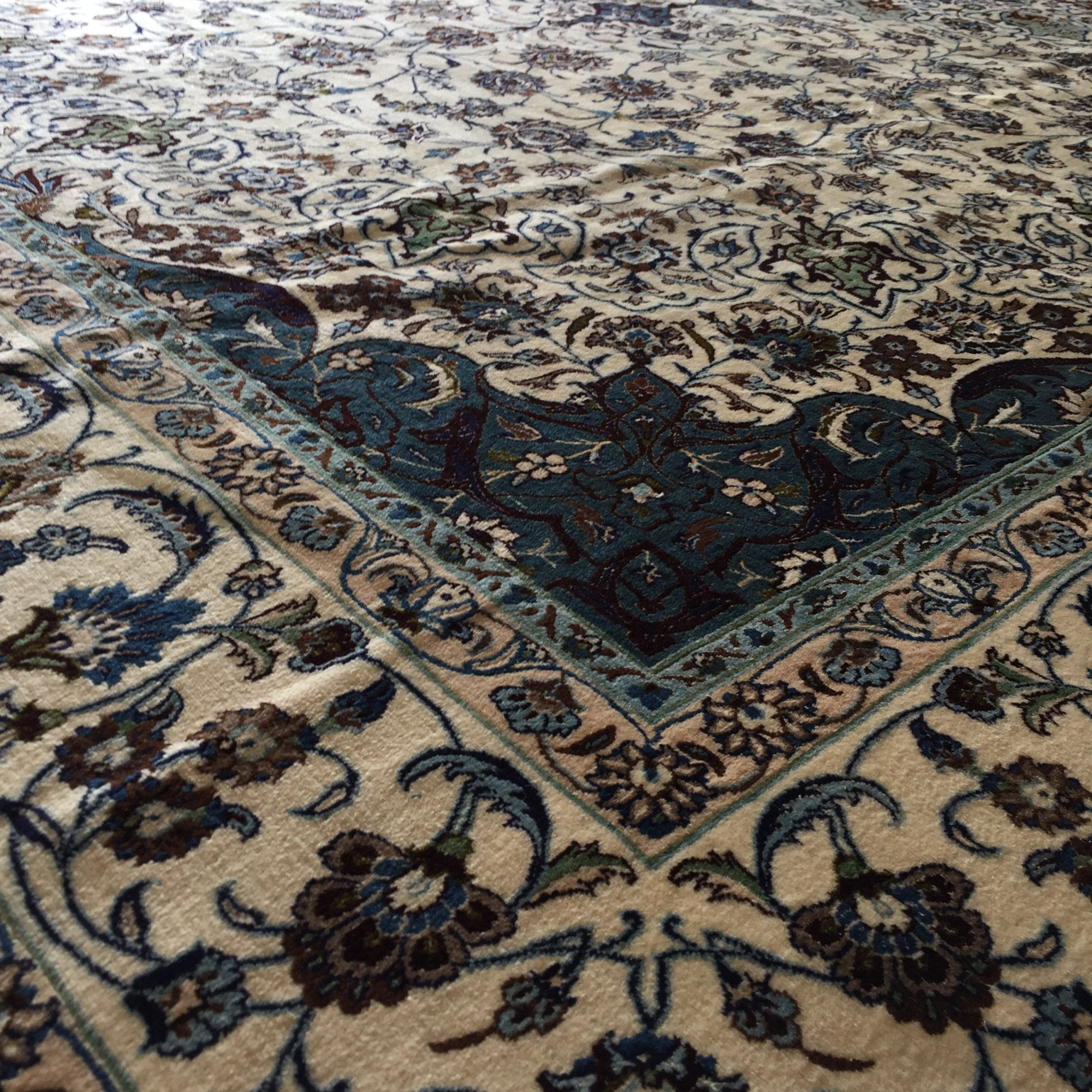 Naein With Silk Fine Hand Knotted Rug 11'0