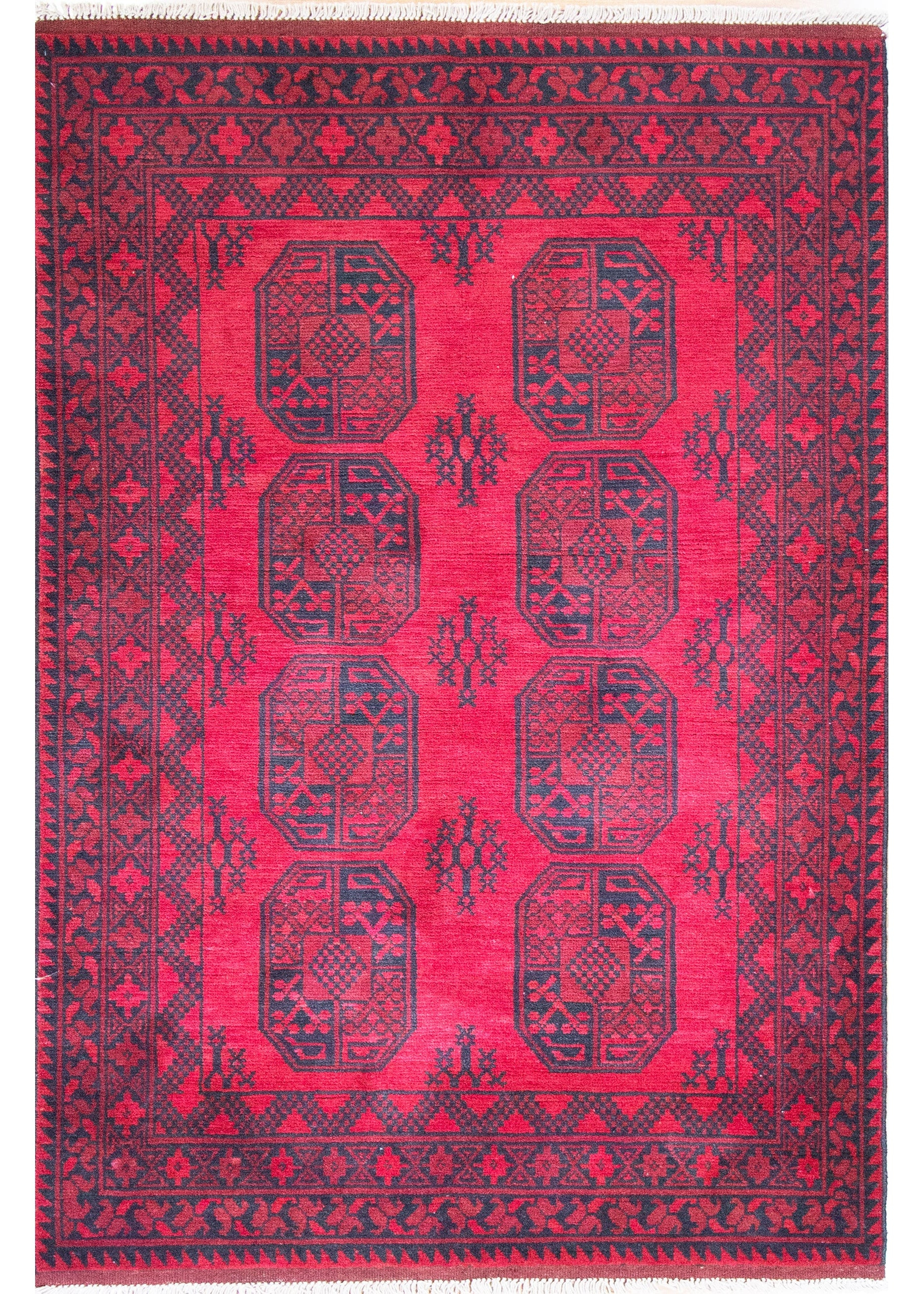 Agcha Hand Knotted Rug 3'11